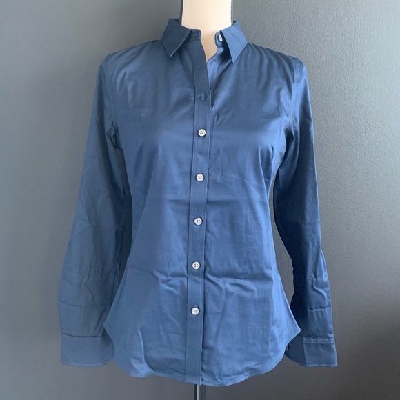Banana Republic Tops - Navy Banana Republic Button Down Shirt
